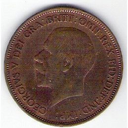 Grande Bretane 1 PENNY 1936