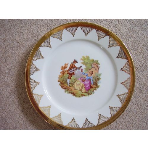 German Bavaria porcelain big plate-dish-charger,Limoges style