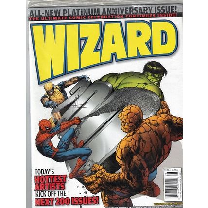 WIZARD magazine # 200 (2008) Platinum issue