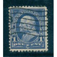 Used 264 1c Benjamin Franklin Barely Clears M02806