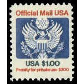 O132 $1 Eagle Fine MNH G0637