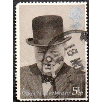 1974. Birth Cent. of Sir Winston Churchill. 5.1/2p Value. Fine Used