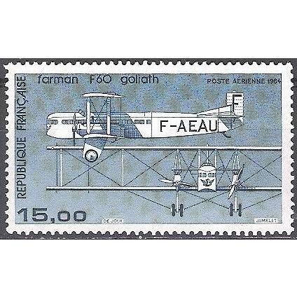 France 1984 Michel 2428V Neuf ** Cote (2008) 6.00 € Farman F60 Goliath