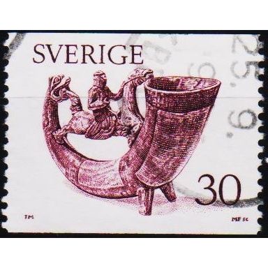 Sweden. 1976 30ore S.G.877 Used