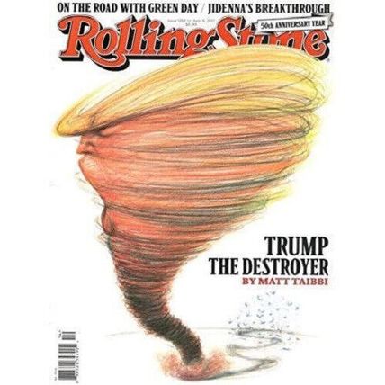 ROLLING STONE-APRIL 6, 2017-DONALD TRUMP THE DESTROYER-NEW-FAST SHIPPING