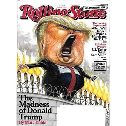 ROLLING STONE-OCTOBER 5, 2017-THE MADNESS OF DONALD TRUMP-NEW-FAST SHIPPING