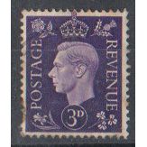 GB 1937 George VI 3d purple SG 467 used