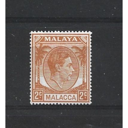 Malacca.SG4 2c Orange.Mounted Mint.Jan25
