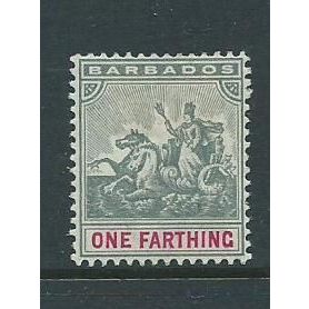 barbados stamps sg105 sg 105 hm