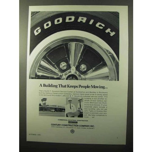 1970 Century Construction Company Ad - B.F. Goodrich