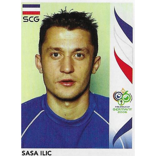 Panini's FIFA World Cup Germany 2006 Stickers: No.217 - Ilić (Saša) - (born 1977