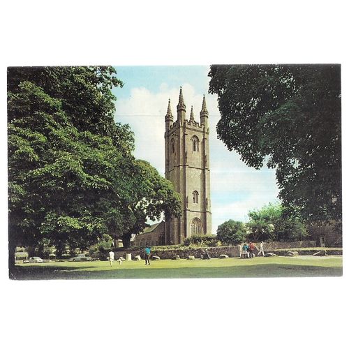 WIDECOMBE-IN-THE-MOOR unused vintage postcard by NPO DEXTER =