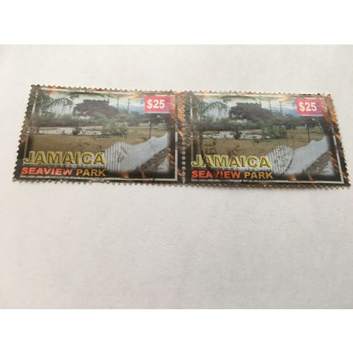 Jamaica...1999..Parks & Gardens....Seawiew park...joint pair... $25