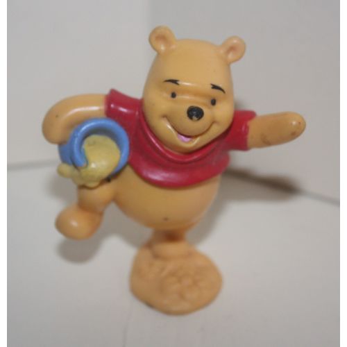 Disney's Winnie the Pooh holding Honey Pot PVC Figure