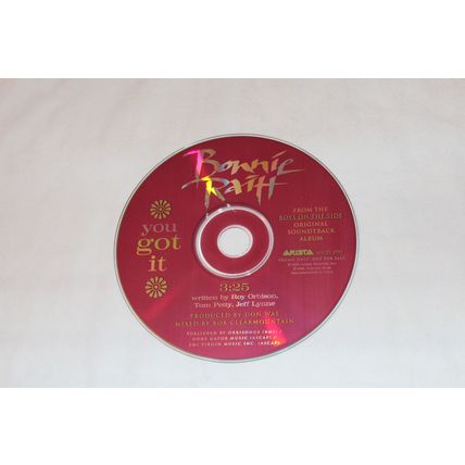 Bonnie Raitt 5" Promo Single with Original Insert-YOU GOT IT