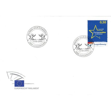 Luxembourg 2009 European Parliamentary Elections FDC special cancel Unaddressed