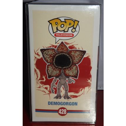 Stranger Things: Demogorgan Gold SDCC Ltd Ed Pop #428 exc condition & protector