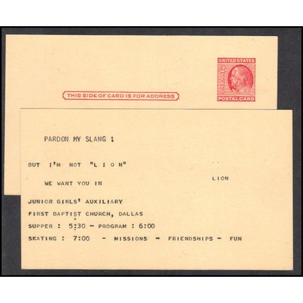 UX38 2c Benjamin Franklin CV03539e