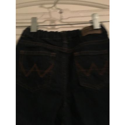 Wrangler Toddler Child Blue Jeans Zip & Button Pockets Size 3T