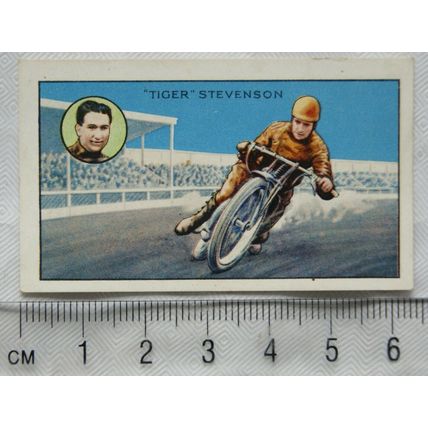 1934 Gallaher's Park Drive Champions No. 16 Tiger Stevenson, speedway