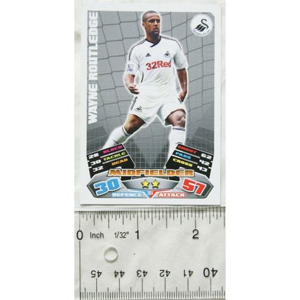 2011/12 Topps Match Attax Trading Card - Wayne Routledge, Swansea City