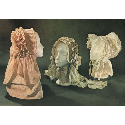 Boat Womens Bonnets Ladies Hats Northampton Postcard