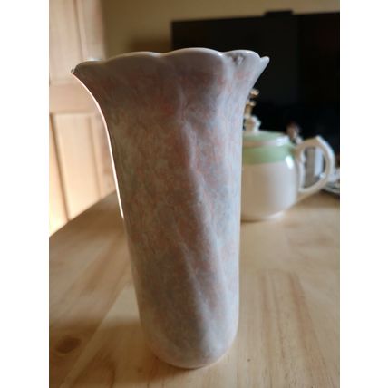 Pink Marbling Effect Vase