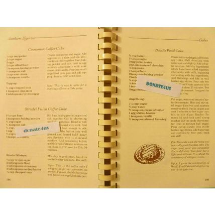 SOUTHERN LEGACIES NANCY PATTY WALKER PRIVATE PRESS COMMUNITY STYLE COOKBOOK 1986