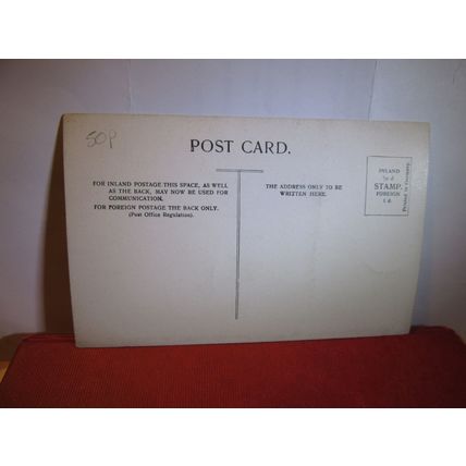 ROTTEN ROW, HYDE PARK, LONDON unused antique postcard Hildesheimer & Co =