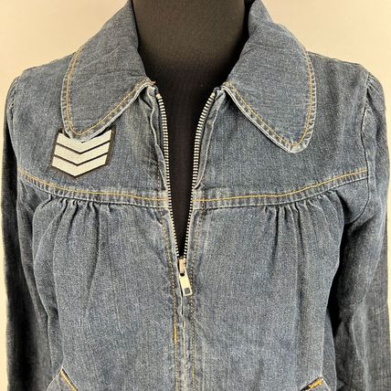 AC/DC ACDC Back In Black Rue 21 Denim Jean Jacket Small
