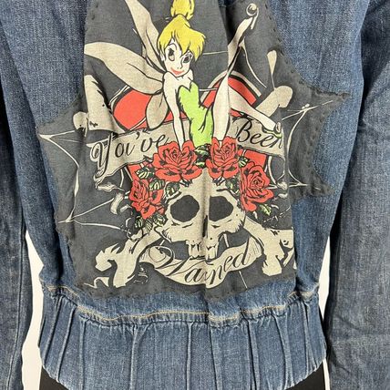 AC/DC ACDC Back In Black Rue 21 Denim Jean Jacket Small