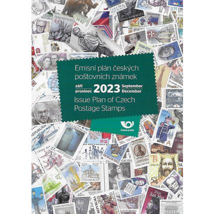 Česká Pošta: Issue Plan of Czech Postage Stamps September - December 2023 (2023)