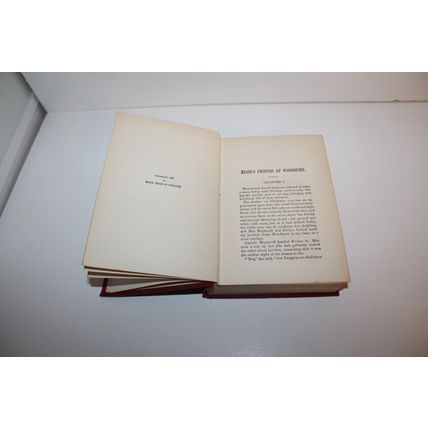 Elsie Dinsmore VTG Antique Book Friends at Woodburn Martha Finley 1st Ed HC