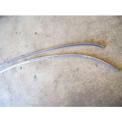 1965 DODGE CORONET 2D TWO DOOR FRONT WINDOW TRIM OEM 2 PCS PLYMOUTH BELVEDERE