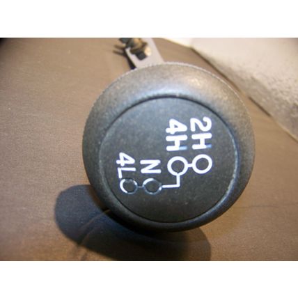 1985 DODGE POWER RAM 4WD TRANSFER CASE SHIFTER HANDLE & KNOB OEM 81 82 83 84 86+