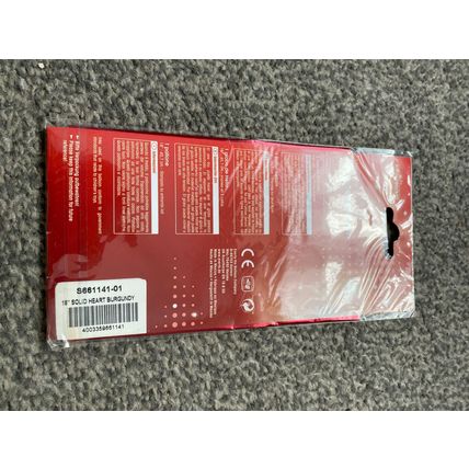 Red Heart foil helium balloon birthday party celebration