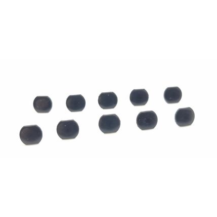 HORNBY TRIANG 10 BLACK SEMI-OVAL OBLONG HEAD X6282 BUFFER TRAIN CLASS 90 91