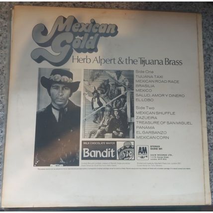 Herb Alpert & The Tijuana Brass – Mexican Gold (BAMB001) 1970 (LP)