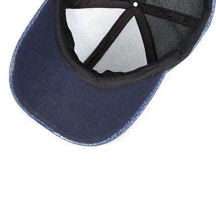 Style Leather Baseball Cap Snapback Hats Adjustable Outdoor Casual Men Crocodile