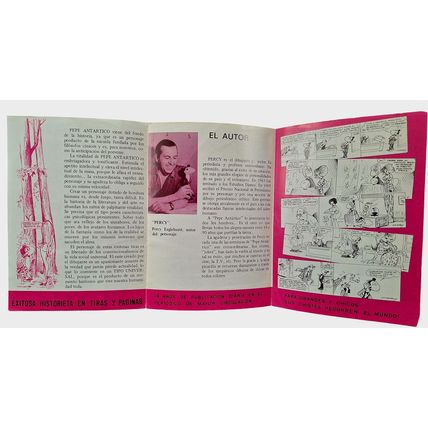Triptico Comic Pepe Antartico