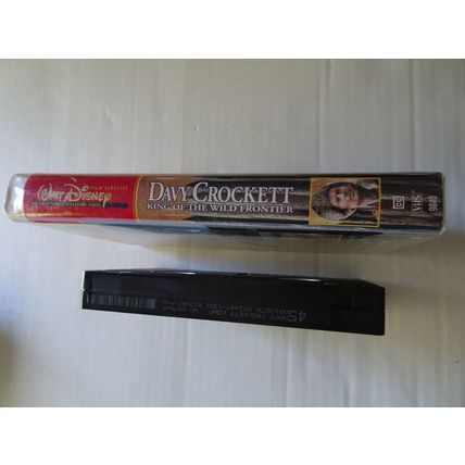 Davy Crockett King of the Wild Frontier - VHS Tape - A Walt Disney Film - 1955