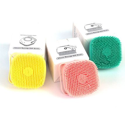 Silicone Dog Bath Massage Brush | Pet Grooming & Shampoo Dispenser