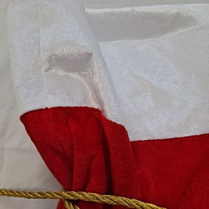LARGE CHRISTMAS SANTA GIFT SACK Bag Holiday Present Toy Stocking Holiday Cheer