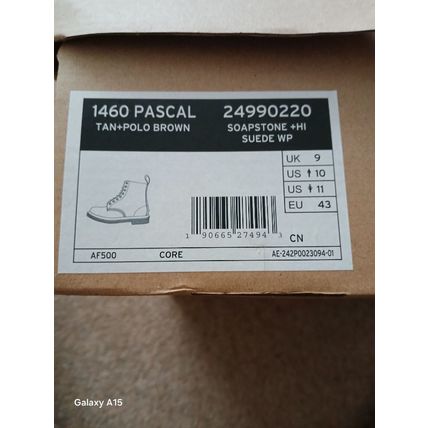 Dr Martens 1460 Pascal Boots Brown Size UK 9