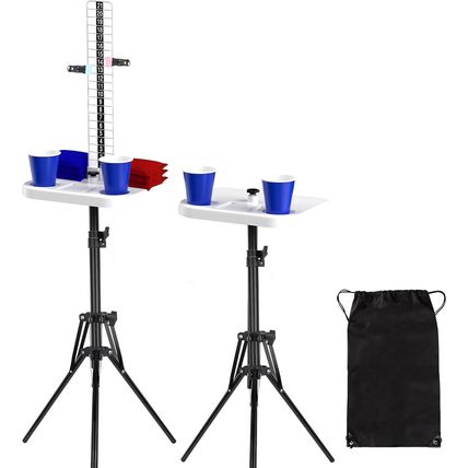 Cornhole Scoreboard 2 Sets Cornhole Score Keeper with Drink Holder Corn Hole Gam