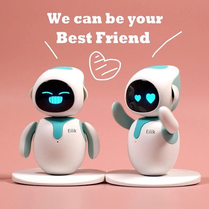 Eilik – Cute Robot Pets Toys with Abundant Emotions, Your Perfect Interactive Co