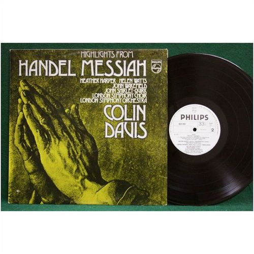 Davis/Harper/Watts/W akefield - Handel: Messiah-Highlights - 6833 050 - EX+