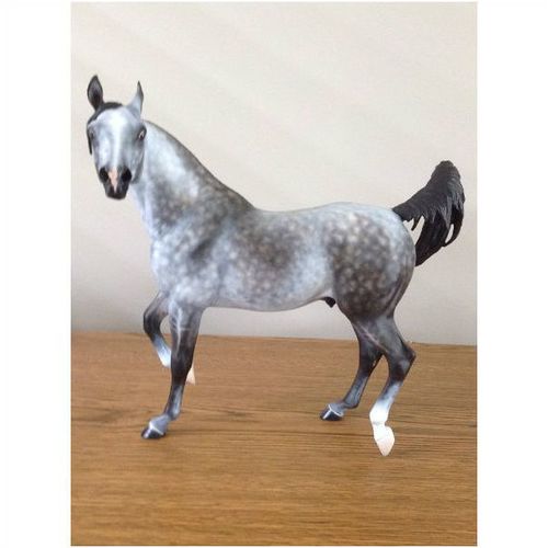 ARTIST RESIN TRADITIONAL NAHAR DARK DAPPLE GREY BY SARAH ROSE AND ED GONZALES