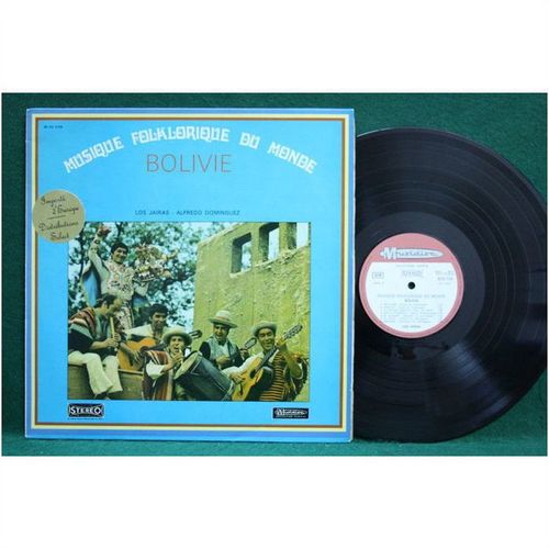 Los Jairas - Musique Folklorique du Monde - Bolivia - 30 CV 1119 - EX