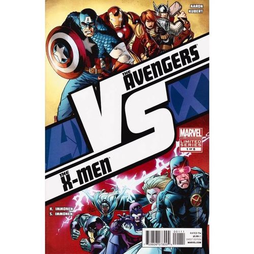 AvX: VS (2012) #1 Marvel Iron Man vs Magneto & Thing vs Namor X-Men Avengers